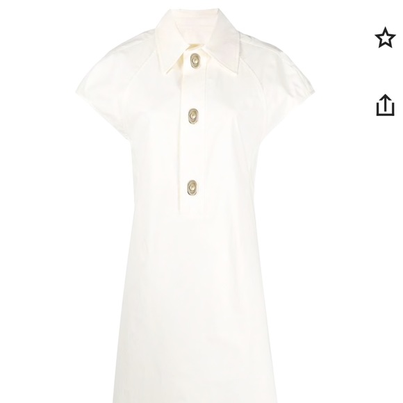Bottega veneta Sculptural botton dress - Picture 1 of 3